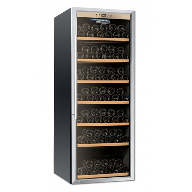 Vitrina de vinuri Tecfrigo Sommelier 43/1, 51 sticle, 1 zona temperatura, negru