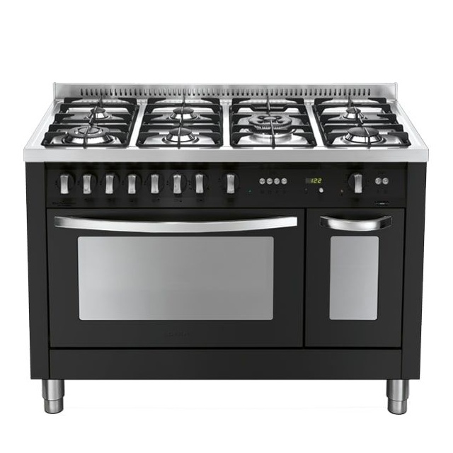 Aragaz Lofra Special120 PBID126GV+E/2CI, gaz, 120x60cm, 7 arzatoare, 2 cuptoare, grill electric, timer, crem