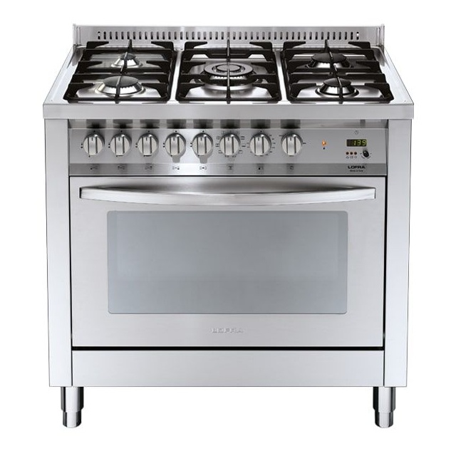 Aragaz Lofra RBI66MFT/CI, 60x60 cm, gaz, 4 arzatoare, grill, aprindere electronica, timer, crem