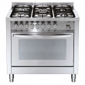Aragaz Lofra RBI66MFT/CI, 60x60 cm, gaz, 4 arzatoare, grill, aprindere electronica, timer, crem