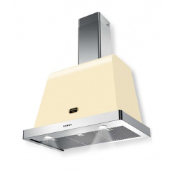 Hota decorativa Lofra Dolcevita 90 , 90 cm, 1 motor, 4 viteze, 800 m3/h, inox