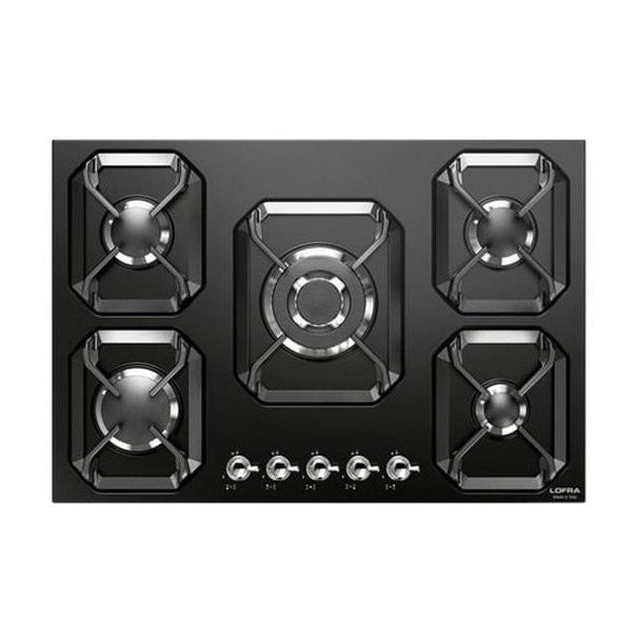 Aragaz Tecnogas P1X66M4VC, 60 cm, gaz, 4 arzatoare, grill, otel inoxidabil