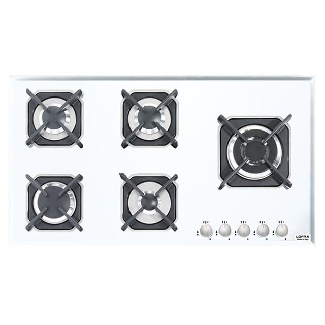 Aragaz Tecnogas P1X66M4VC, 60 cm, gaz, 4 arzatoare, grill, otel inoxidabil