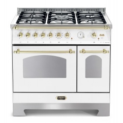 Aragaz Lofra RBI66MFT/CI, 60x60 cm, gaz, 4 arzatoare, grill, aprindere electronica, timer, crem