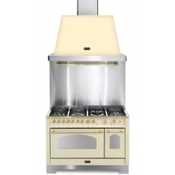 Aragaz Lofra RBI66MFT/CI, 60x60 cm, gaz, 4 arzatoare, grill, aprindere electronica, timer, crem