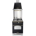 Set Aragaz Lofra Dolcevita RNM66MFT/CI, 60x60cm, gaz, 4 arzatoare, grill +Splash Back 60+Hota Dolcevita 60, negru