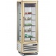 Vitrina frigorifica de cofetarie Tecfrigo Snelle 400 BTV BIS, capacitate 400 l, temperatura +5/-18°C, argintiu/auriu Vitrina frigorifica de cofetarie Tecfrigo Snelle 400 BTV BIS, capacitate 400 l, temperatura +5/-18°C, argintiu/auriu