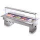 Vitrina frigorifica ingrediente ISOLA 6.0 M VT INOX, temperatura +4/+10°C, argintiu