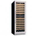 Vitrina vinuri incorporabila Tecfrigo Sommelier 402 Plus, capacitate 387 l, 2 zone temperatura +12+20/ +5+12, negru