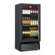 Vitrina de vinuri Tecfrigo CAVE 370 2TV, 84 Sticle, 2 zone de temperatura +5+11/ +14+18°C, negru / inox