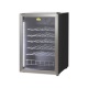 Vitrina de vinuri Tecfrigo WINE POINT 130, 130 l , 46 Sticle, temperatura +5 / +18 °C, negru / argintiu