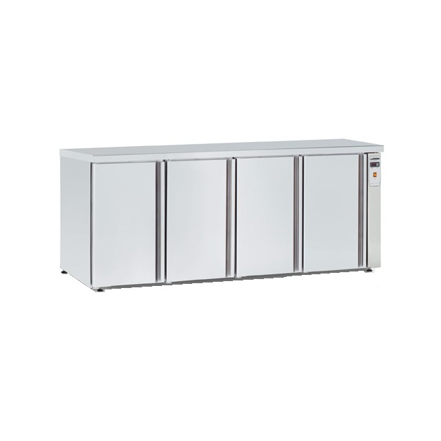 Masa rece catering Tecfrigo BBX 4V TOP, capacitate 740 l, temperatura +4/+8, inox