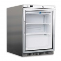 Mini vitrina bauturi Tecfrigo PL 201NTX , capacitate 119 L, temperatura -10/-20º C, inox