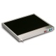 Plita ceramica fierbinte horeca Tecfrigo Gastronom GN 2/1 Base, mentine mancarurilor calde, temperatura +30/+90°C, 600W, inox