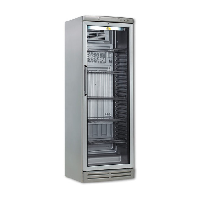 Vitrina bauturi Tecfrigo VPIX 400, capacitate 372 L, temperatura +1/+10º C, inox