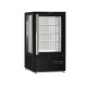 Vitrina pentru specialitati ciocolata Tecfrigo MUSA 120 R, capacitate 120 L, temperatura +14/+16 ºC, negru