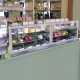 Vitrina frigorifica cofetarie Tecfrigo KARINA 97 BTQB BIS SP, 380l, temperatura +5/-18 ºC, argintiu/negru