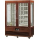 Vitrina frigorifica cofetarie Tecfrigo Saloon 1010RG, capacitate 1000l, temperatura +4/+10 ºC, lemn nuc Vitrina frigorifica cofetarie Tecfrigo Saloon 1010RG, capacitate 1000l, temperatura +4/+10 ºC, lemn nuc
