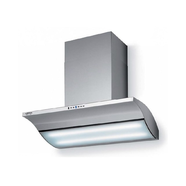Hota decorativa Lofra Dolcevita 90 , 90 cm, 1 motor, 4 viteze, 800 m3/h, inox