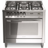 Aragaz Lofra Rainbow PLG96MFT/C, gaz, 90X60cm, 5 arzatoare, grill electric, timer, aprindere electronica, inox