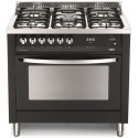 Aragaz Lofra RBI66MFT/CI, 60x60 cm, gaz, 4 arzatoare, grill, aprindere electronica, timer, crem