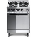 Aragaz Lofra Maxima M65MF, 60x50 cm, gaz, 4 arzatoare, grill electric, timer, aprindere electronica, inox