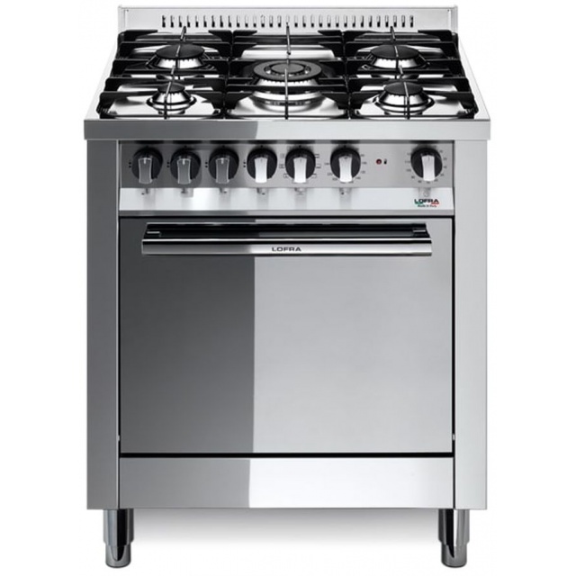 Aragaz Lofra RBI66MFT/CI, 60x60 cm, gaz, 4 arzatoare, grill, aprindere electronica, timer, crem