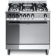 Aragaz Lofra Maxima MT86GV/C, 80x60 cm, gaz, 5 arzatoare, grill electric, timer, cuptor gaz, aprindere electronica, inox