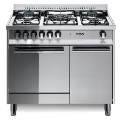 Aragaz Lofra RBI66MFT/CI, 60x60 cm, gaz, 4 arzatoare, grill, aprindere electronica, timer, crem