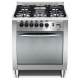 Aragaz Lofra Curba C76MF/C, gaz, 70X60cm, 5 arzatoare, grill electric, timer, aprindere electronica, inox