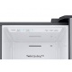 FRIGIDER HAIER HRF-628DF6, A+, 449 kWh/an, 380 L, 199 L, argintiu