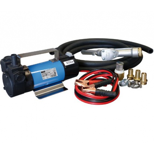 Pompa de motorina cu pistol alimentare Gude cu acumulaor 12 V - 40015
