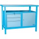 Banc de lucru cu sertare si usa P 1200 SLT - 40928