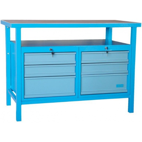 Banc de lucru cu 6 sertare P 1200 SS - 40930