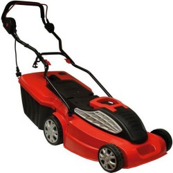 Masina de tuns iarba electrica Gude 1601 E, 1600W, 38 cm, 40 l, rosu