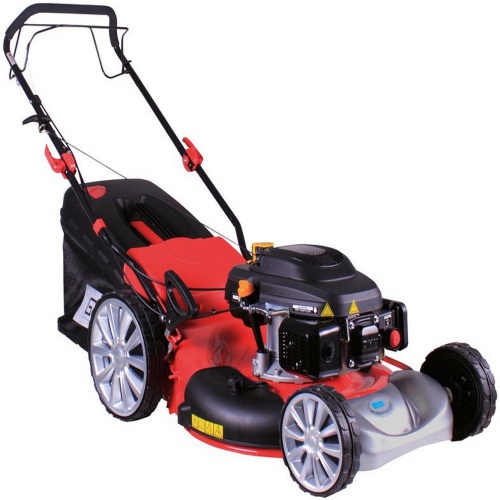 Masina de tuns iarba Gude 95351, 6 CP, 196 cmc, 55 cm, 65l, rosu