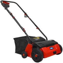 Scarificator si aerator electric 2 in 1 Gude GVZ 1401, 1400W, 32 cm, 35 l, rosu/negru