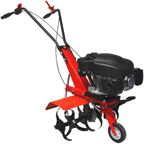 Motosapatoare pe benzina Gude GF 601, 3,5 CP, 139 cmc, 59 cm, rosu/negru