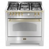 Aragaz Lofra RBI66MFT/CI, 60x60 cm, gaz, 4 arzatoare, grill, aprindere electronica, timer, crem