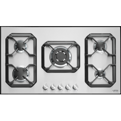 Aragaz Tecnogas P1X66M4VC, 60 cm, gaz, 4 arzatoare, grill, otel inoxidabil