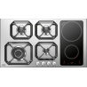 Plita incorporabila Lofra Nettuno HLS9A0, 90 cm, plita gaz, 5 arzatoare,sistem siguranta Stop-Gaz,inox