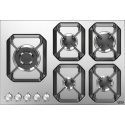 Plita incorporabila Lofra Urano HLS7B0, 75 cm, plita gaz, 5 arzatoare,sistem siguranta Stop-Gaz,inox