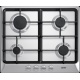 Plita incorporabila Lofra Artes HDS640, 60 cm, plita gaz, 4 arzatoare,sistem siguranta Stop-Gaz,inox