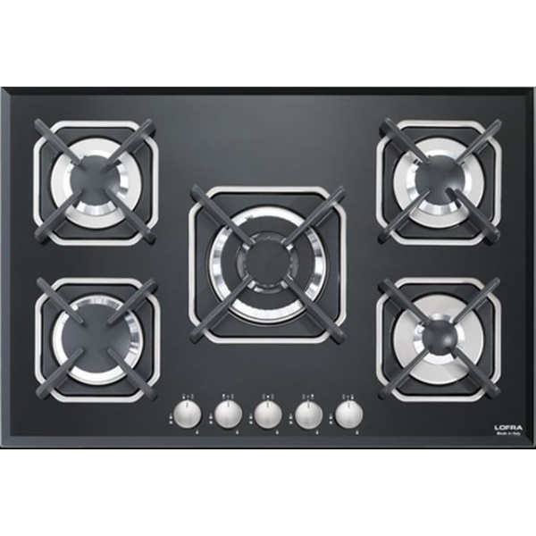 Aragaz Tecnogas P1X66M4VC, 60 cm, gaz, 4 arzatoare, grill, otel inoxidabil