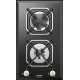 Plita incorporabila Lofra Diadema HGN320, 30 cm, plita gaz, 2 arzatoare,sistem siguranta Stop-Gaz,sticla neagra