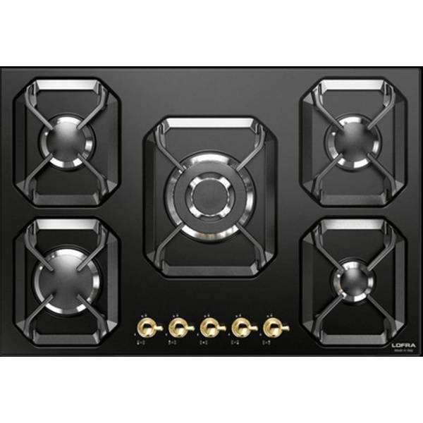 Aragaz Tecnogas P1X66M4VC, 60 cm, gaz, 4 arzatoare, grill, otel inoxidabil