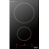 Plita incorporabila Lofra Luna, HIM302, 30 cm, plita inductie, 2 zone gatit, booster, sticla neagra