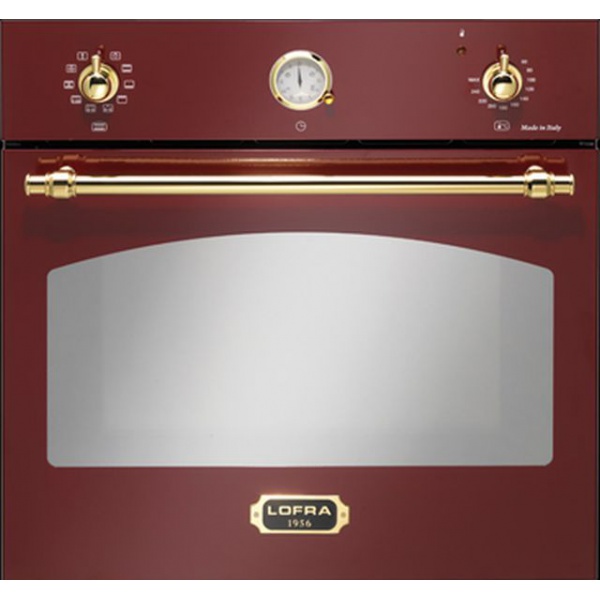 Cuptor incorporabil LOFRA DOLCEVITA FRR69EE, incorporabil, 60cm, 66l, grill electric, rosu