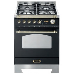 Aragaz Lofra Dolcevita RNM66GVGT/CI, 60x60 cm, gaz, 4 arzatoare, grill, aprindere electronica, timer, negru
