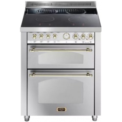 Aragaz Lofra RBI66MFT/CI, 60x60 cm, gaz, 4 arzatoare, grill, aprindere electronica, timer, crem